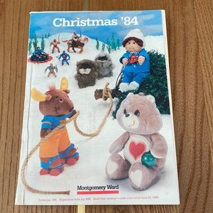 Vintage 1984 Montgomery Ward Christmas Holiday Catalog Toys 573 pages